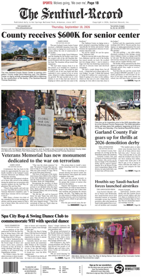 Cover of The Sentinel-Record