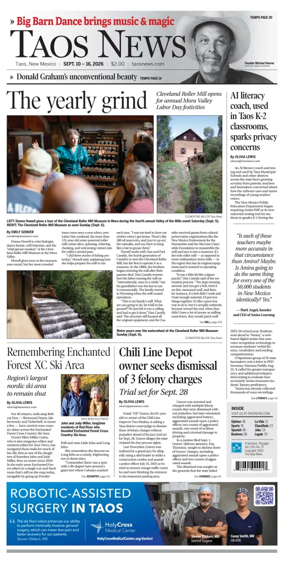 Cover of The Taos News