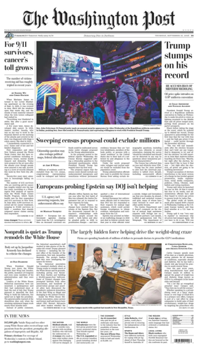 Cover of The Washington Post
