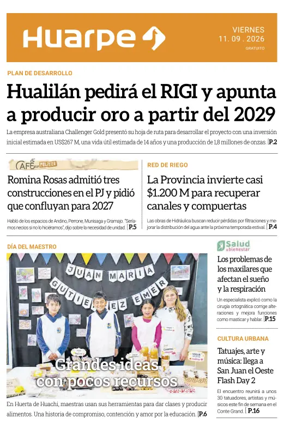 Cover of Diario Huarpe