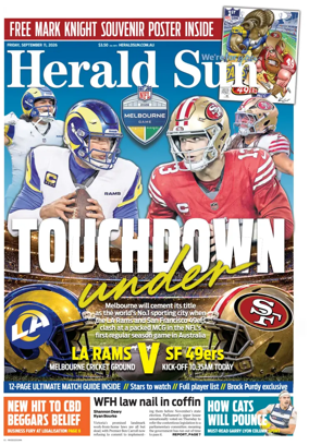 Cover of Herald Sun