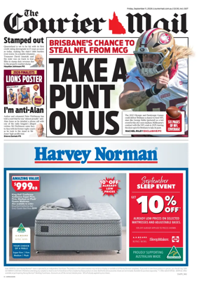 Cover of The Courier-Mail