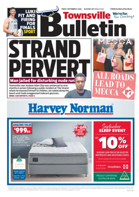 Cover of Townsville Bulletin