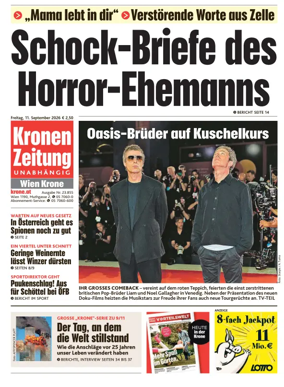 Cover of Kronen Zeitung