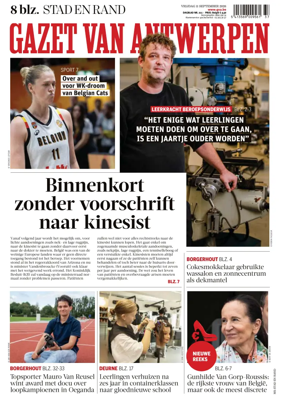 Cover of Gazet van Antwerpen Stad en Rand
