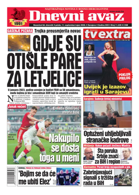 Cover of Dnevni avaz