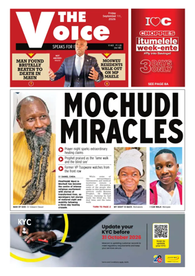 Cover of The Voice (Botswana)