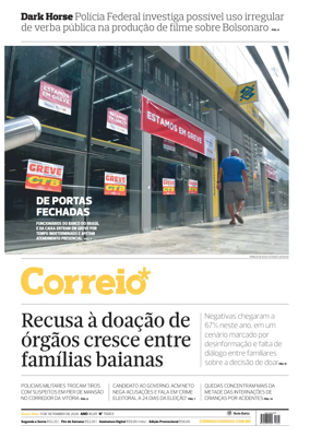 Cover of Correio da Bahia
