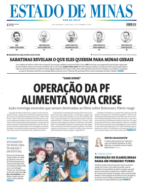 Cover of Estado de Minas (Brazil)