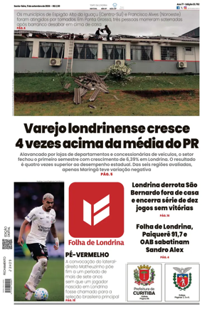 Cover of Folha de Londrina