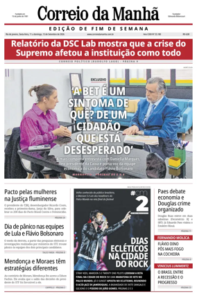 Cover of Jornal Correio da Manha