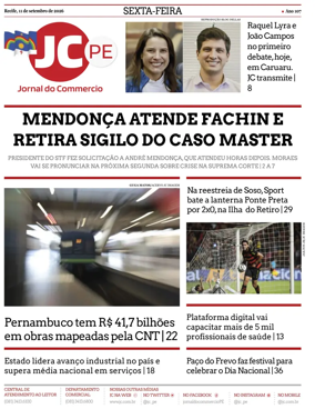 Cover of Jornal do Commercio