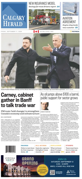 Cover of Calgary Herald