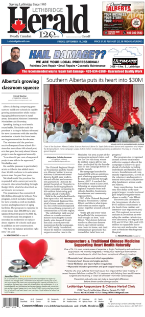 Cover of Lethbridge Herald