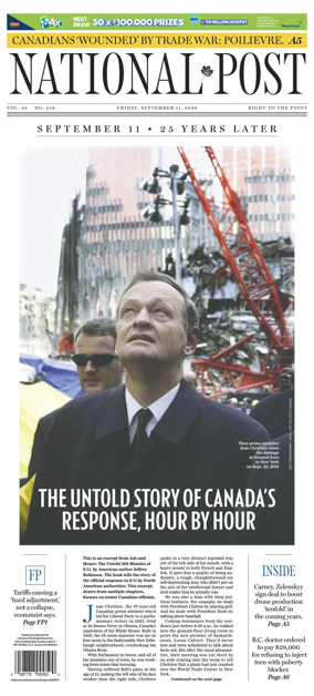 Cover of National Post - (Latest Edition)