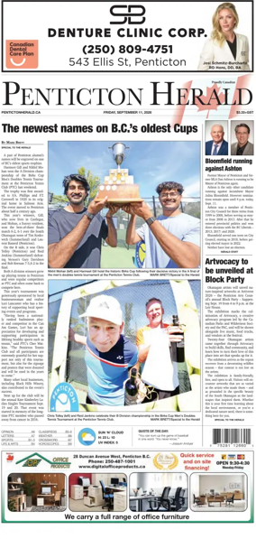 Cover of Penticton Herald