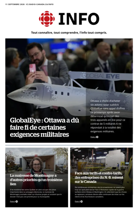 Cover of Radio-Canada Info