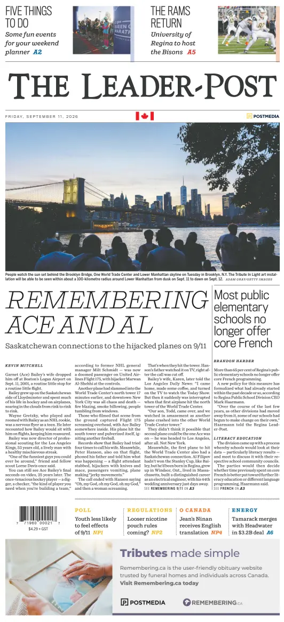 Cover of Regina Leader-Post