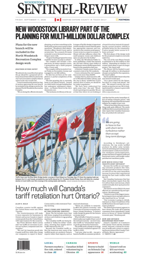 Cover of Sentinel-Review (Woodstock)