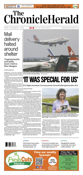 Cover of The Chronicle Herald (Provincial)