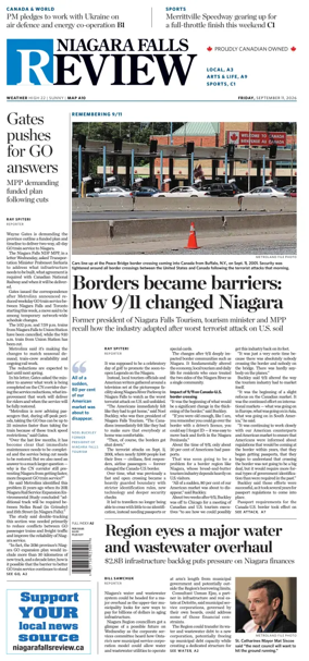 Cover of The Niagara Falls Review