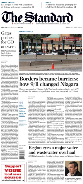 Cover of The Standard (St. Catharines)