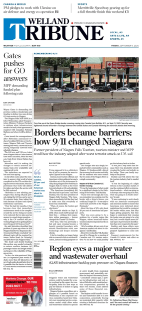 Cover of The Welland Tribune