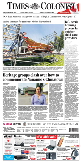 Cover of Times Colonist