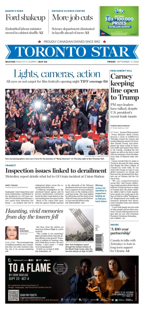 Cover of Toronto Star