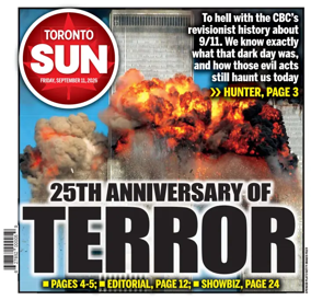 Cover of Toronto Sun