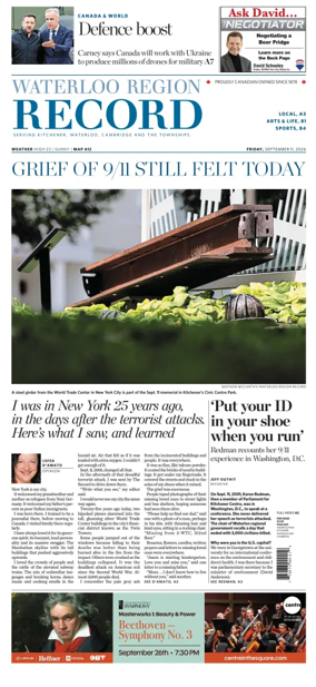 Cover of Waterloo Region Record