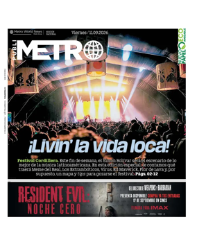 Cover of Publimetro Colombia