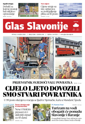 Cover of Glas Slavonije