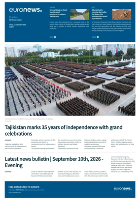 Cover of EuroNews (English Edition)