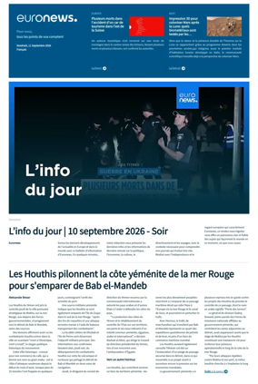 Cover of EuroNews (French Edition)