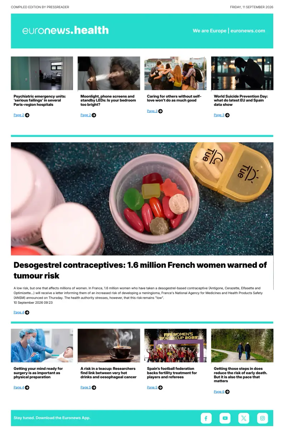 Cover of Euronews Health (English) Compiled Edition