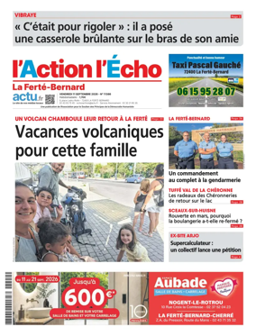 Cover of l'Action l'Echo (La Ferte-Bernard)