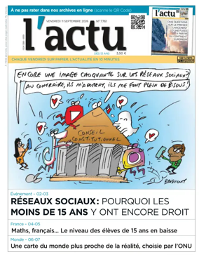 Cover of L'actu