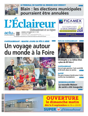 Cover of L'Eclaireur de Chateaubriant