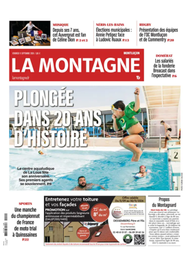 Cover of La Montagne (Montlucon)
