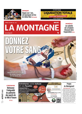 Cover of La Montagne (Moulins)