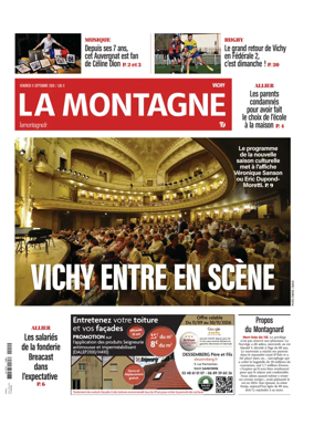 Cover of La Montagne (Vichy)