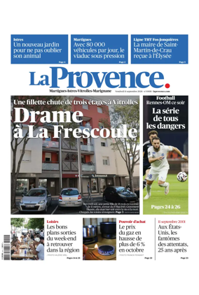Cover of La Provence Martigues-Istres-Vitrolles-Marignane
