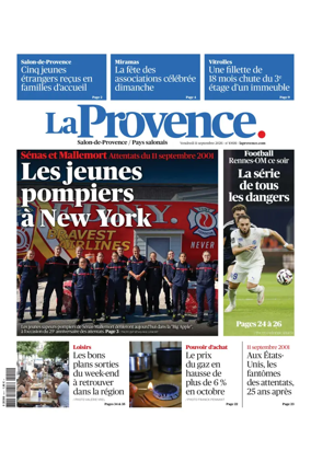 Cover of La Provence Salon-de-Provence / Pays salonais