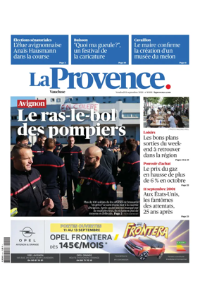 Cover of La Provences Vaucluse