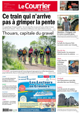 Cover of Le Courrier de l’Ouest (Deux-Sevres)