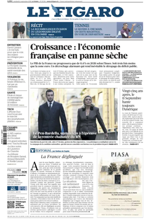 Cover of Le Figaro