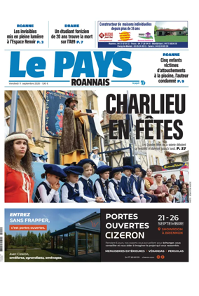 Cover of Le Pays Roannais (Roanne)