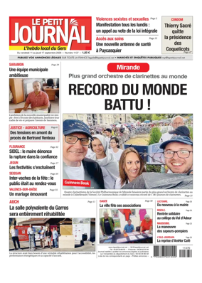 Cover of Le Petit Journal - L'hebdo local du Gers