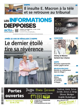 Cover of Les Informations Dieppoises